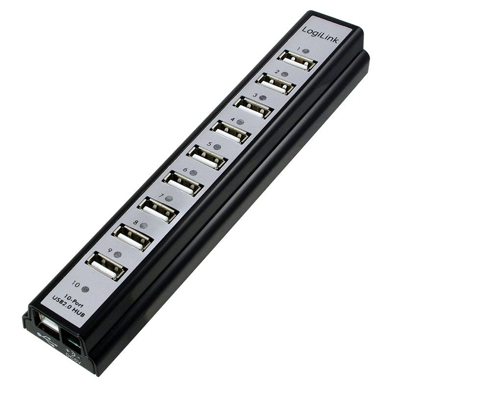 EAN 4052792004779 - LogiLink UA0096 hub de interfaz 480 Mbit/s Negro imagen 3