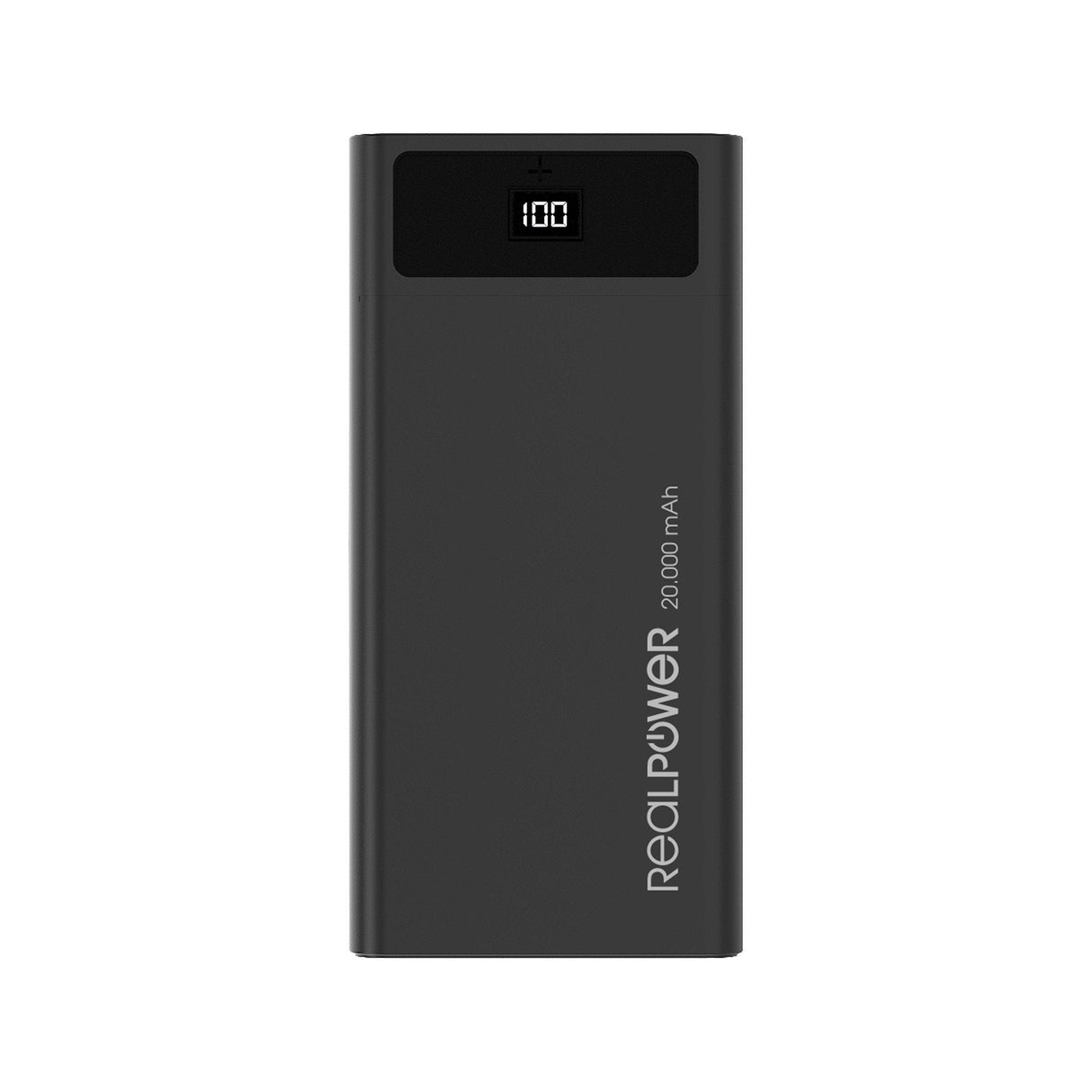 Power Bank Realpower Pb-20k Pd Negro 20.000mah