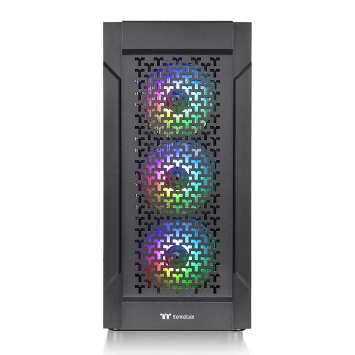 EAN 4713227529440 - Thermaltake Versa T27 TG ARGB Midi Tower Negro imagen 2