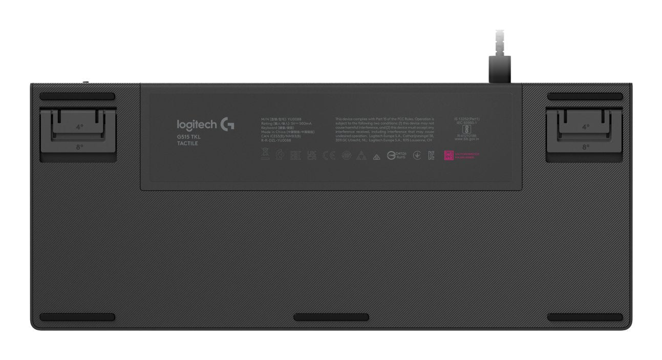 Teclado Alemán Logitech G G515 Usb Qwertz Negro