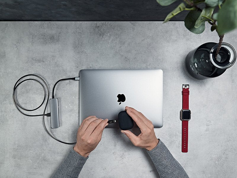 Epico Hub Usb-C A 4k Hdmi 2usb-A Usb-C - Gris Espacial