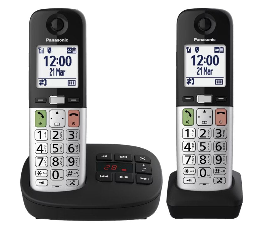 EAN 5025232969173 - Panasonic KX-TGU432 Teléfono DECT Identificador de llamadas Negro, Plata imagen 2