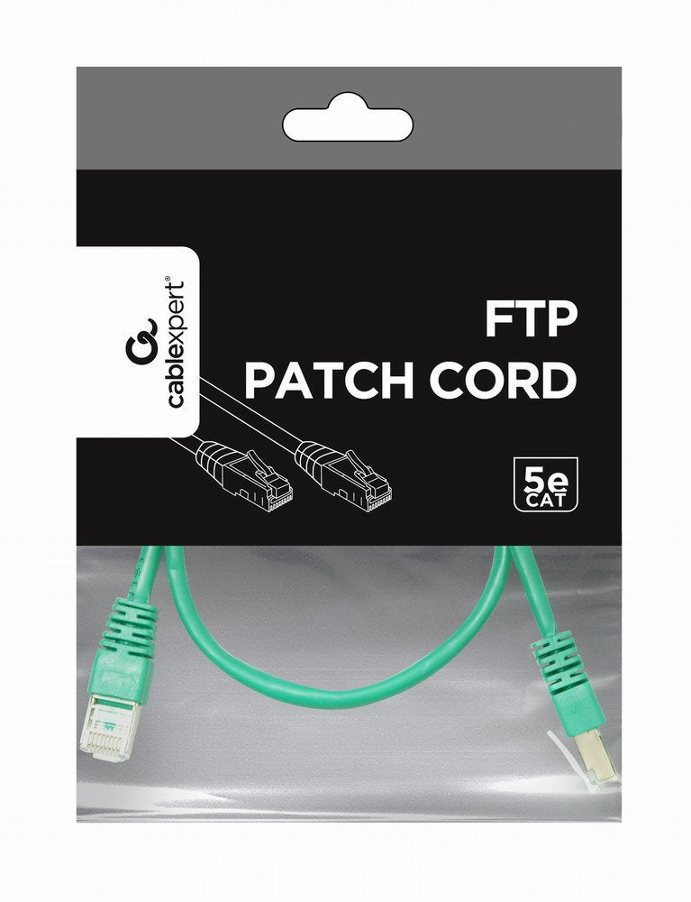 EAN 8716309052009 - Gembird PP22-1M/G cable de red Verde Cat5e imagen 5