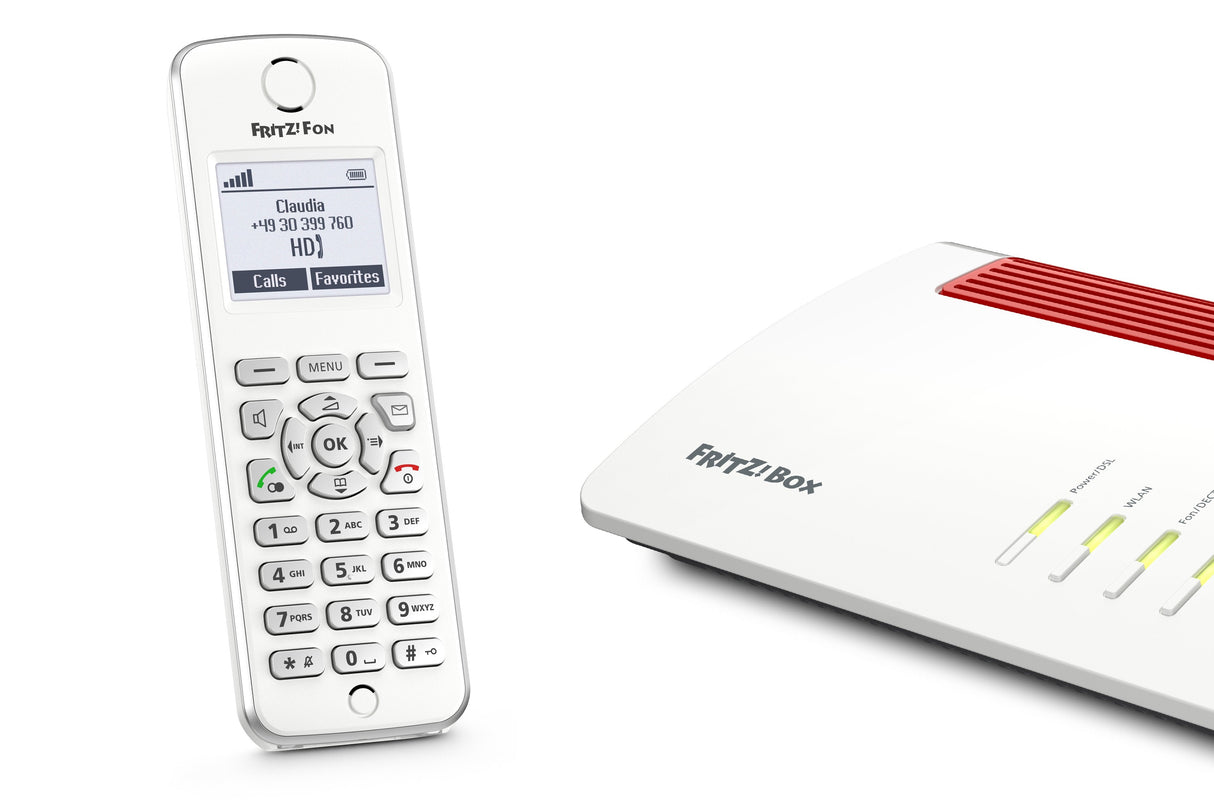 Avm Fritz! Fon M2 International Telefono Dect Identificador De Llamadas Blanco