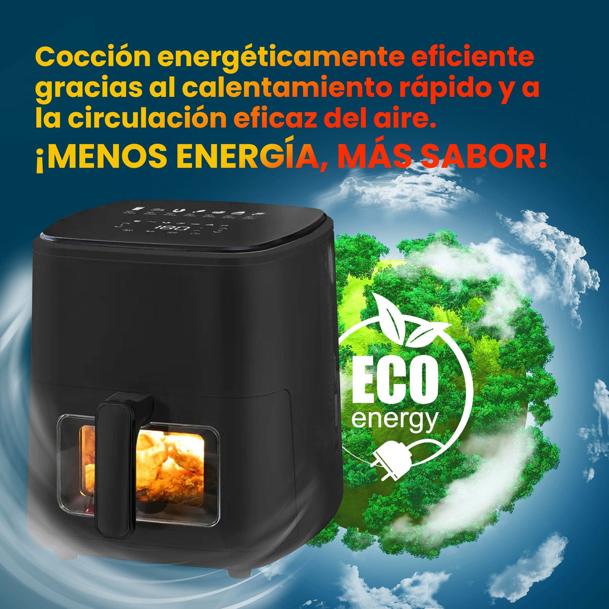 Extralink Home Air Fryer 5l Eu Sj-500