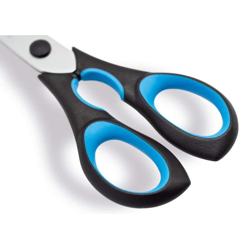 EAN 8410990004421 - 3 Claveles Ergo tijera de cocina 200 mm Negro, Azul, Acero inoxidable Universal imagen 3