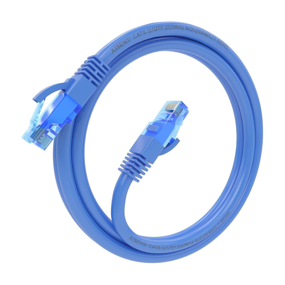 Aisens Cable De Red Rj45 Cat.6 Utp Awg26 Cca - 1.50m - Azul
