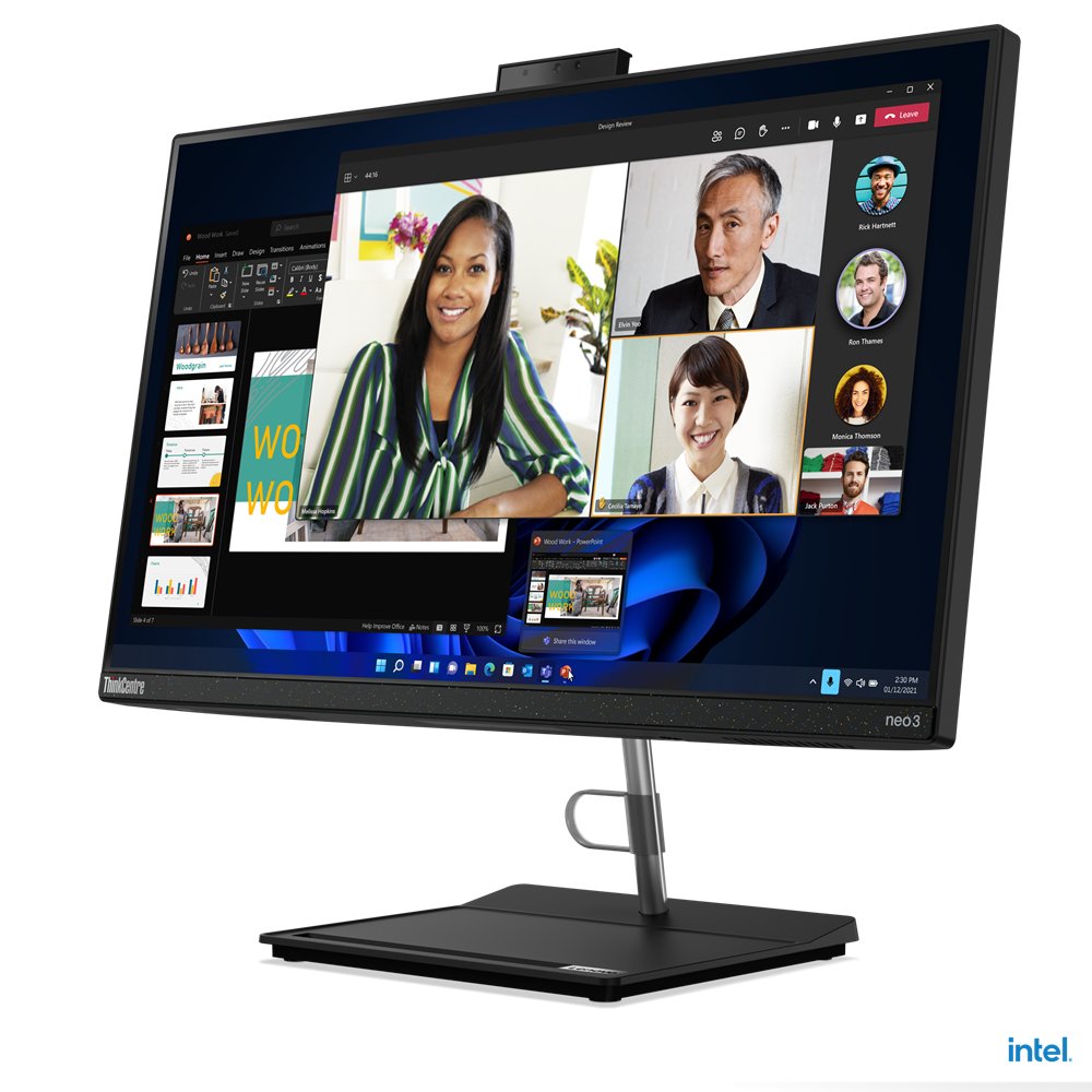 Pc Lenovo Thinkcentre Neo 30a 23.8" Ips I5-1240p 8gb 256gb Intel Iris Xe Graphics W11pro