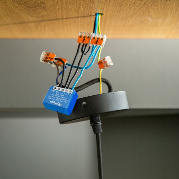 Shelly Qubino Wave 1 Mini Interruptor Inteligente Azul