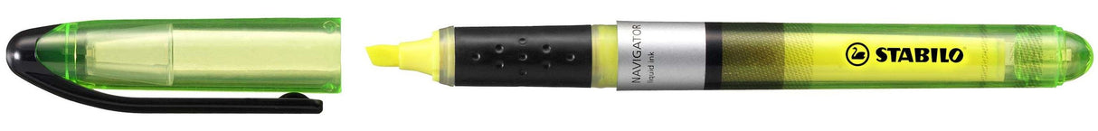 Stabilo Navigator Marcador Fluorescente Amarillo -10u-