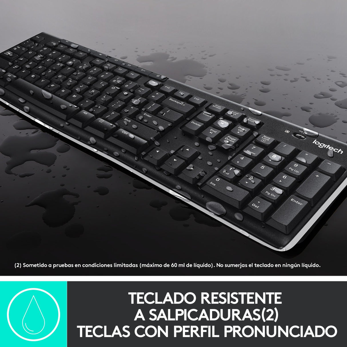 EAN 5099206039193 - Logitech 920-004513 teclado Ratón incluido Hogar RF inalámbrico QWERTY Español Negro imagen 10