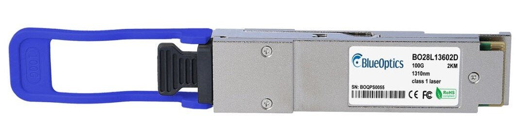 Blueoptics Hpe X150 Jh673a Blueoptics Bo28l13602d Qsfp28 Transceiver, 100gbase-Cwdm4, Singlemode Fiber, 4xwdm, 2km