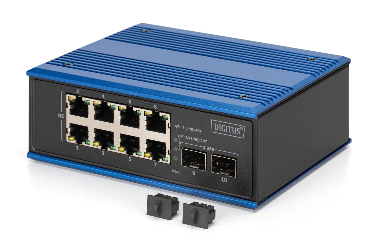 EAN 4016032489269 - Digitus DN-651150 switch No administrado Gigabit Ethernet (10/100/1000) Negro, Azul imagen 5