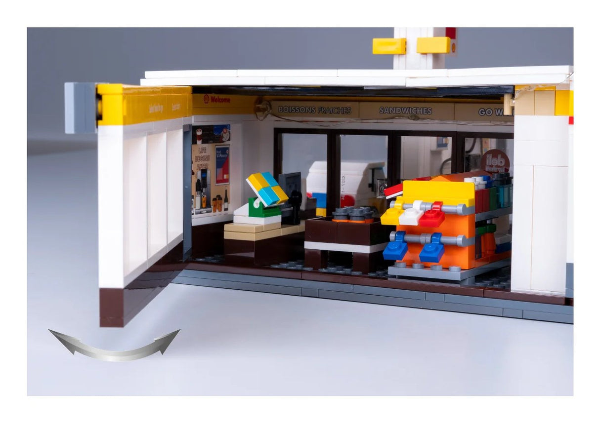 EAN 4042774474904 - Jamara CaDA Shell Gas Station with Shop and Car Wash imagen 8