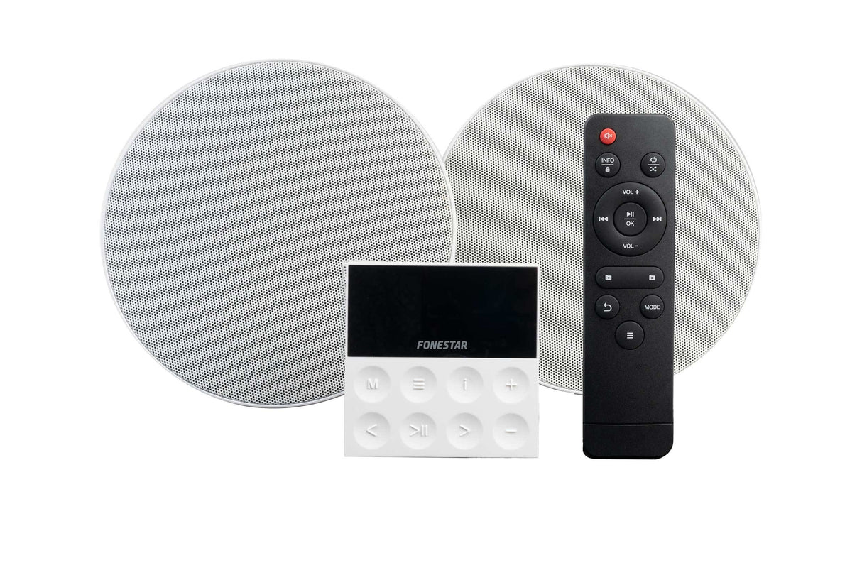 EAN 8422521013055 - Fonestar KS-WALL sistema de audio para el hogar Minicadena de música para uso doméstico 30 W Negro, Gris, imagen 1