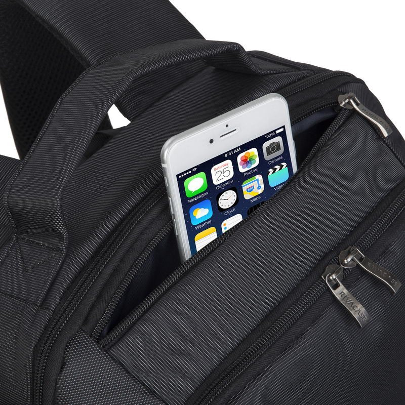 Rivacase 8262 Maletines Para Portátil 39,6 Cm (15.6") Funda Tipo Mochila Negro