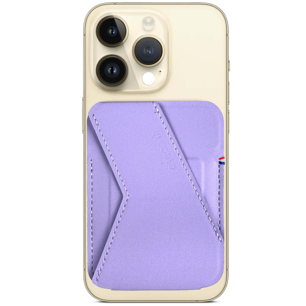 Decoded Silicone Magsafe Card Stand Sleeve Dig. Lavender
