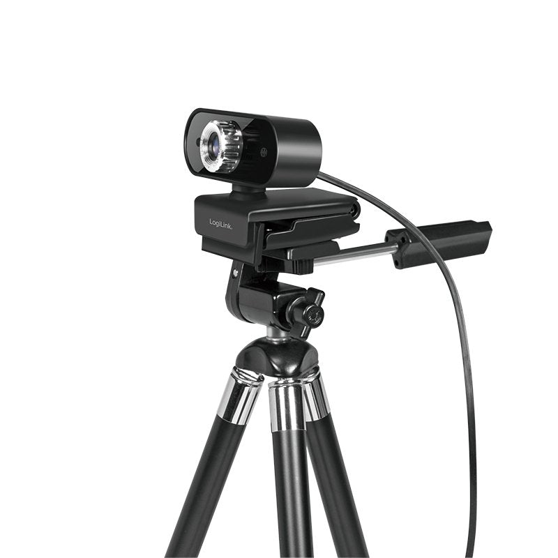 EAN 4052792061451 - LogiLink UA0371 cámara web 3 MP 1920 x 1080 Pixeles USB 2.0 Negro, Plata imagen 4