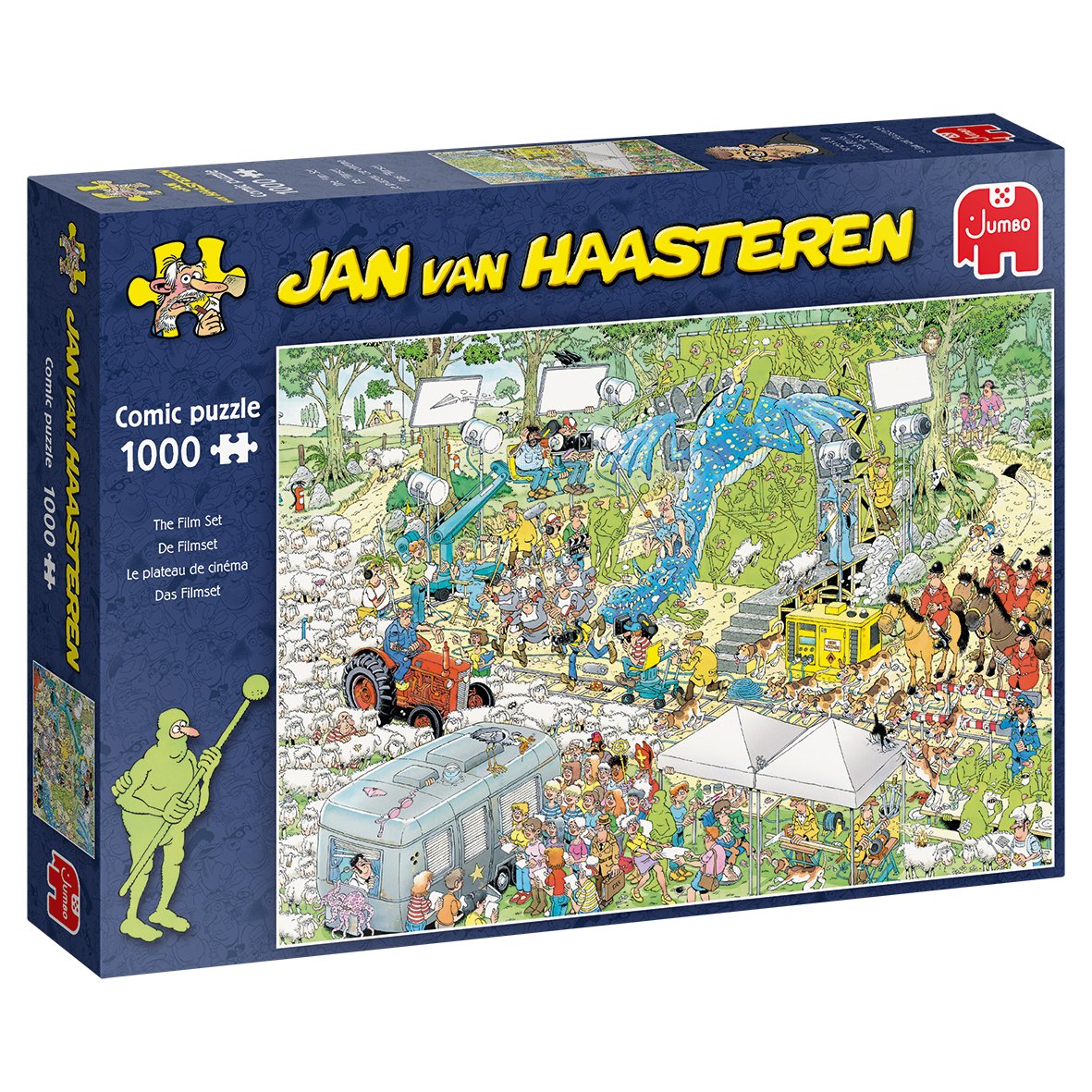 Jumbo Jan Van Haasteren Das Filmset 1000 Teile Puzzle (19074)