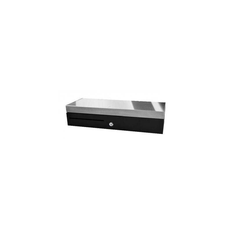 460 Mm Flip Lid Drawer Black - Plastic Insert W Mlock Lid Cabl