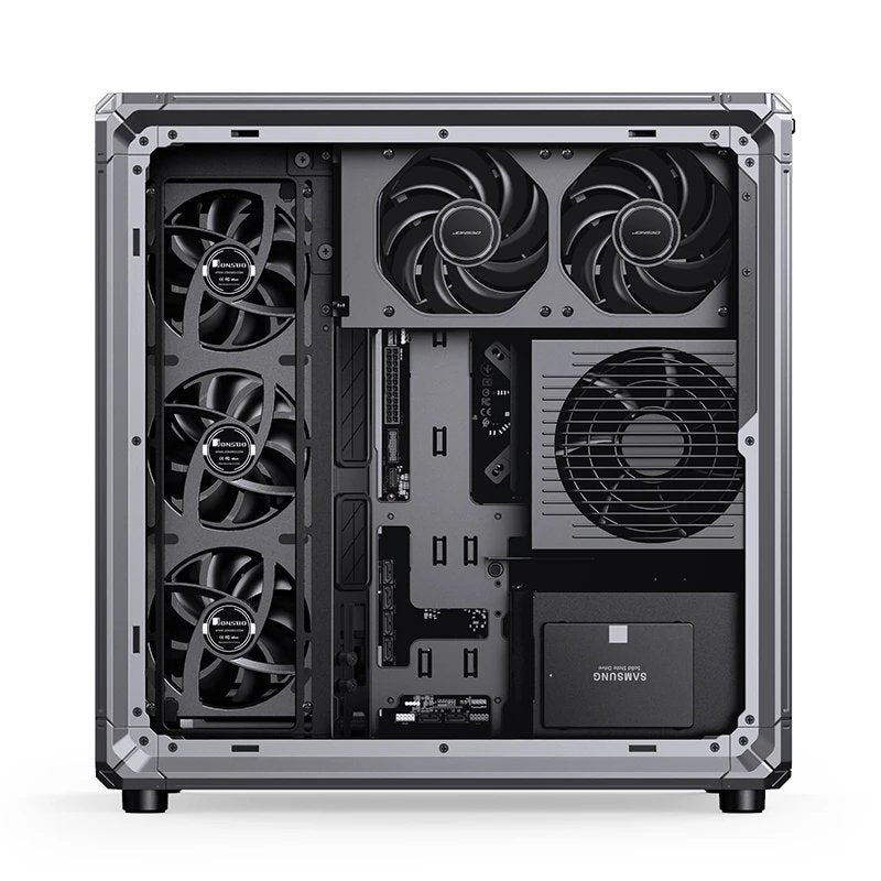 Jonsbo X400 Pc Carcasa, Midi-Tower, Atx, Tempered Glass - Gris