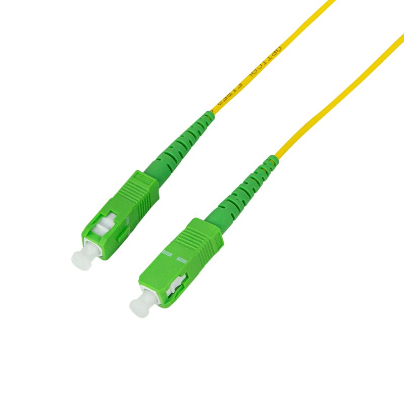 Logilink Fiber Simplex Patch Cord, Os2 Sm G.657.A2, Sc Apc To Sc Apc, 2 M