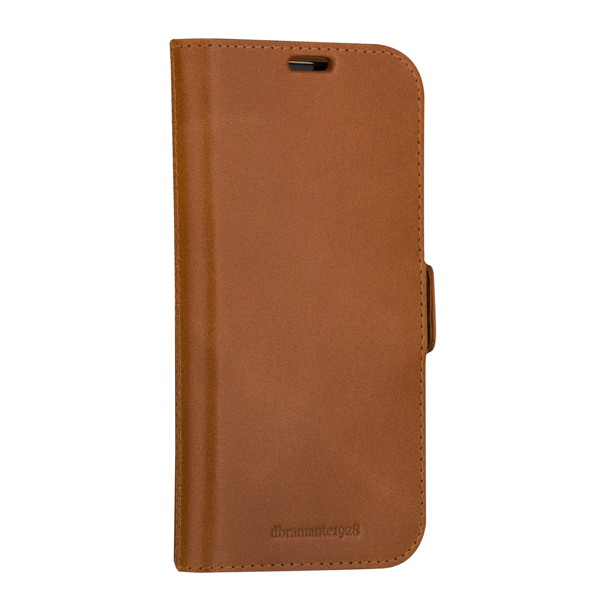 Dbramante1928 Copenhagen Funda Con Tapa Para Teléfono Móvil Piel De Napa Marrón Para Apple Iphone 15 Pro