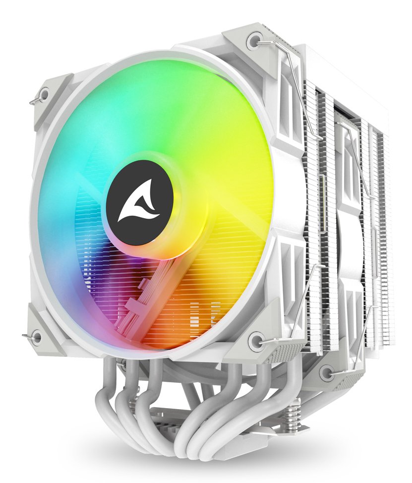 EAN 4044951042067 - Sharkoon A60 RGB Procesador Refrigerador de aire 12 cm Blanco 1 pieza(s) imagen 3