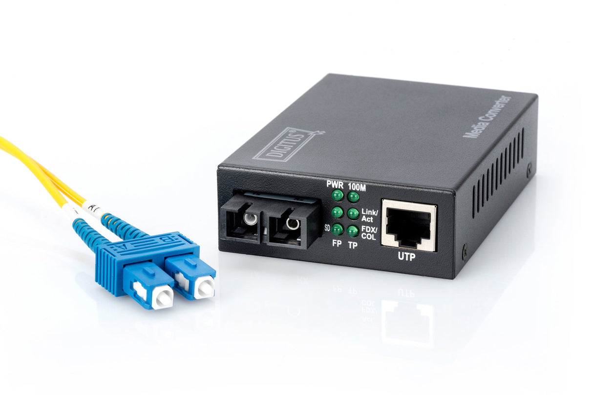 EAN 4016032293101 - Digitus DN-82021-1 convertidor de medio Interno 1310 nm Monomodo Negro imagen 2