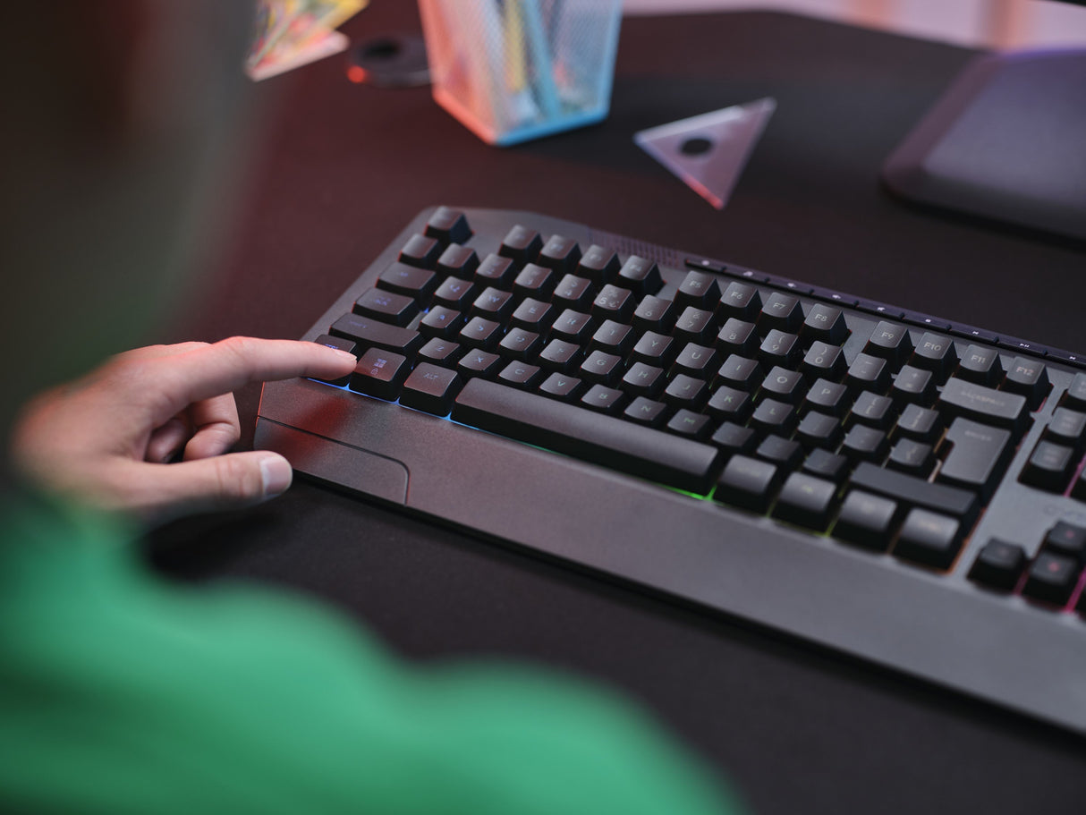 EAN 8713439247220 - Trust GXT 836 Evocx teclado Juego USB QWERTY Inglés de EE. UU. Negro imagen 7