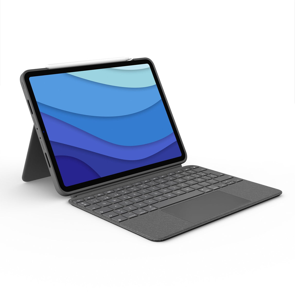 Logitech Combo Touch Funda Con Teclado Español Gris Para Ipad Pro 11" (1º/2º/3º Gen)