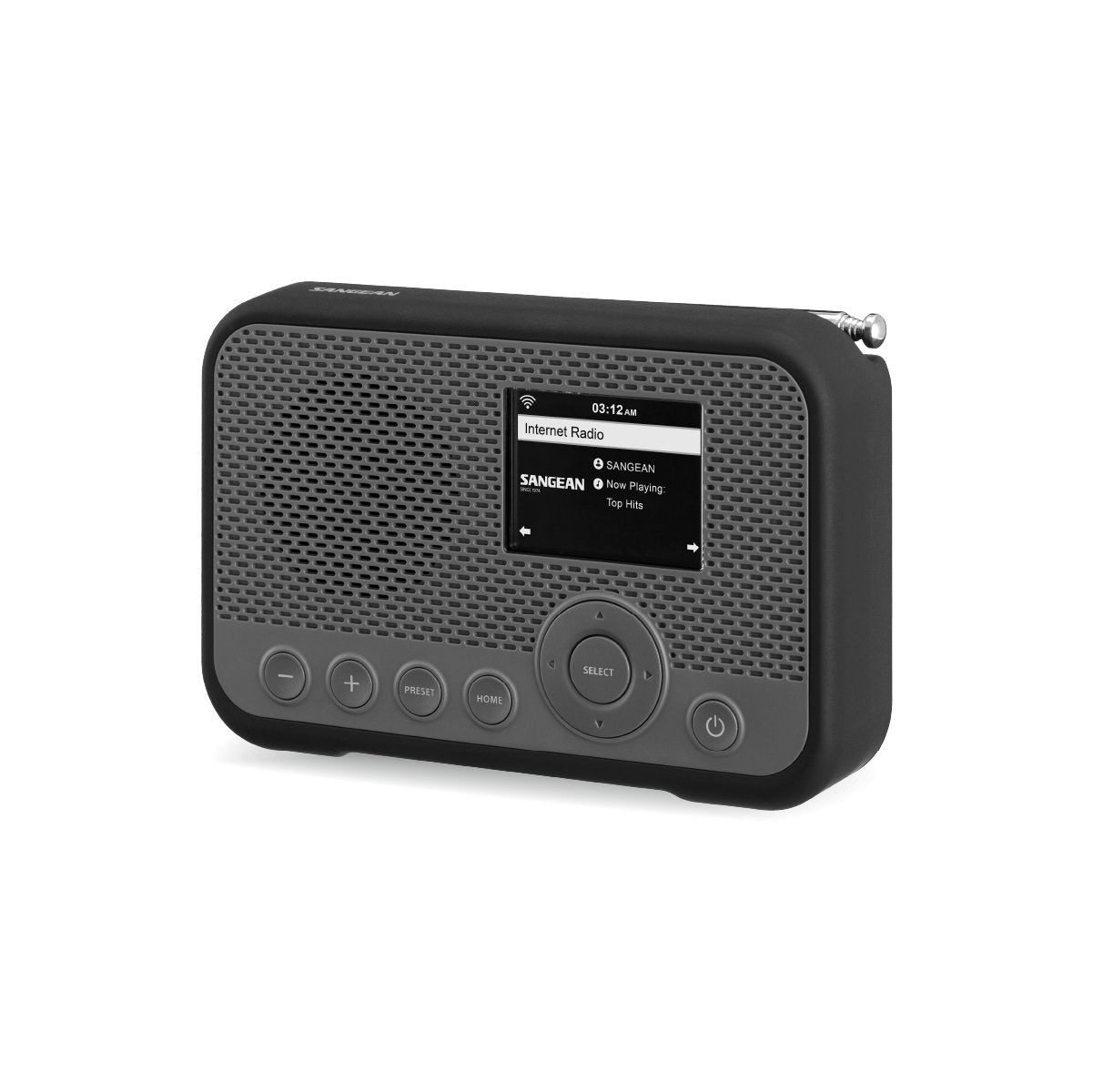Radio Portátil Sangean Wfr-39 Grey Black