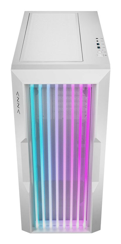 Azza Guardian 520wg Gaming Miditower Weiss Rgb Glassgitter Retail