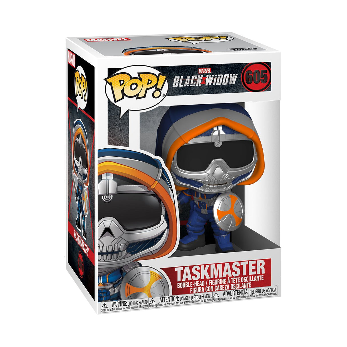 Figura Pop Marvel Black Widow Taskmaster With Shield