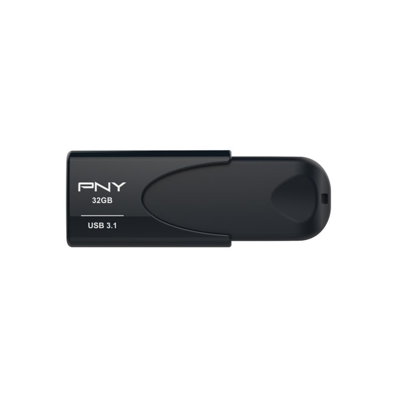 Pendrive Pny 3.1 Attache 4 32gb Negro Fd32gatt431kk-Ef