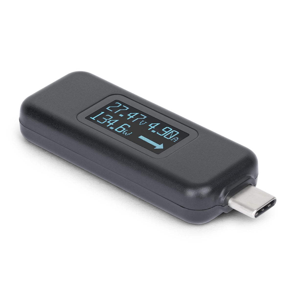 EAN 65030904469 - StarTech.com USBC-PWRTESTER comprobador de suministro de energía Negro imagen 2