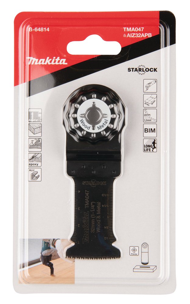 Makita B-64814 Plunge Cat Saw Blade 32mm Tma047