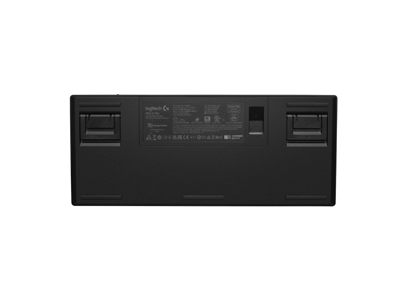 Teclado Alemán Logitech G Pro X Tkl Rf Wireless + Bluetooth Qwertz Negro