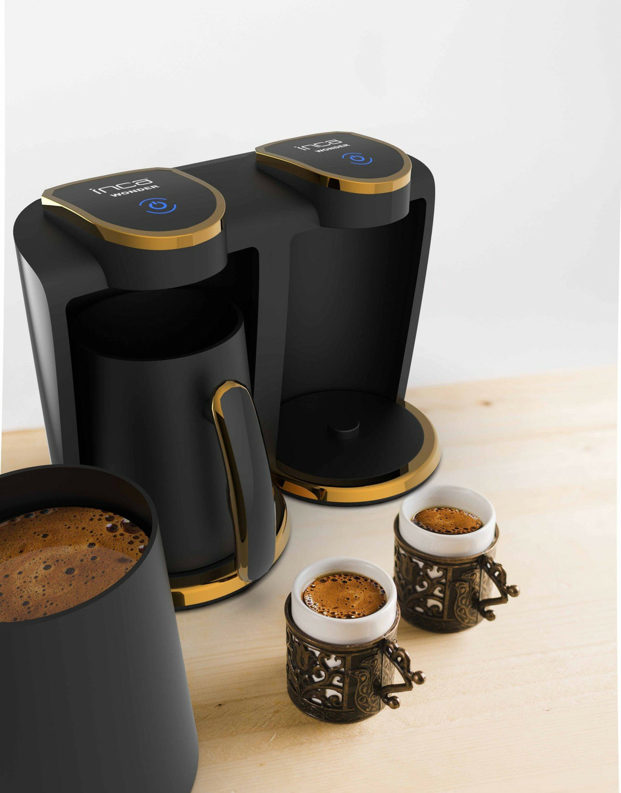 EAN 8681949014611 - Inca IKM-02 cafetera eléctrica Totalmente automática Cafetera turca 0,25 L imagen 6