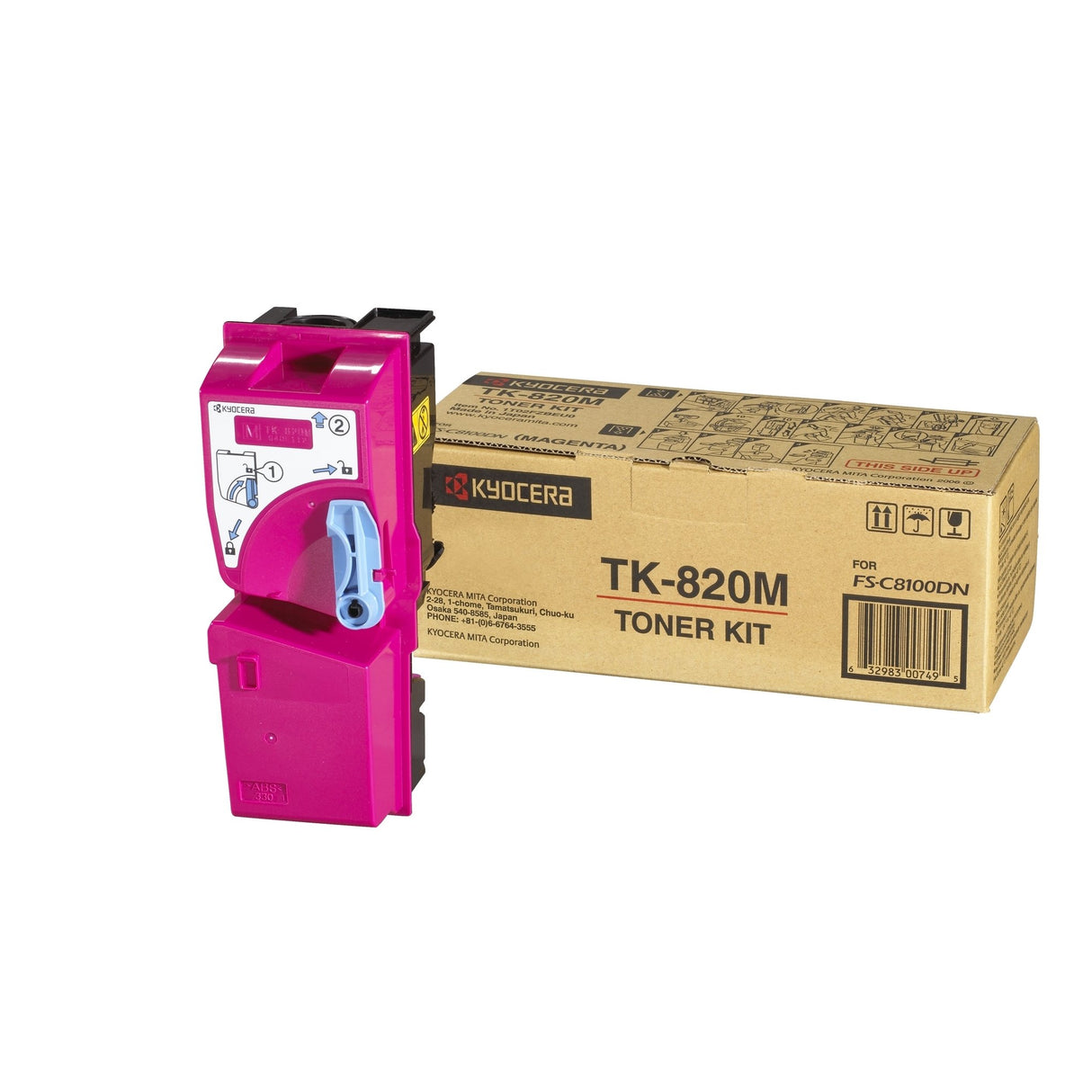 EAN 0632983009482 - KYOCERA TK-820M cartucho de tóner Original Magenta imagen 1