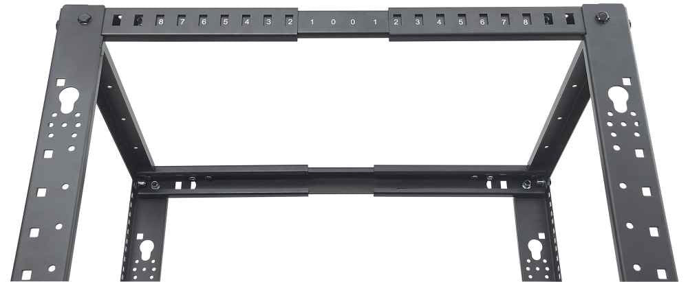 Intellinet 19" 4-Pfomen Laborgemell 45he Flatpack. Negro