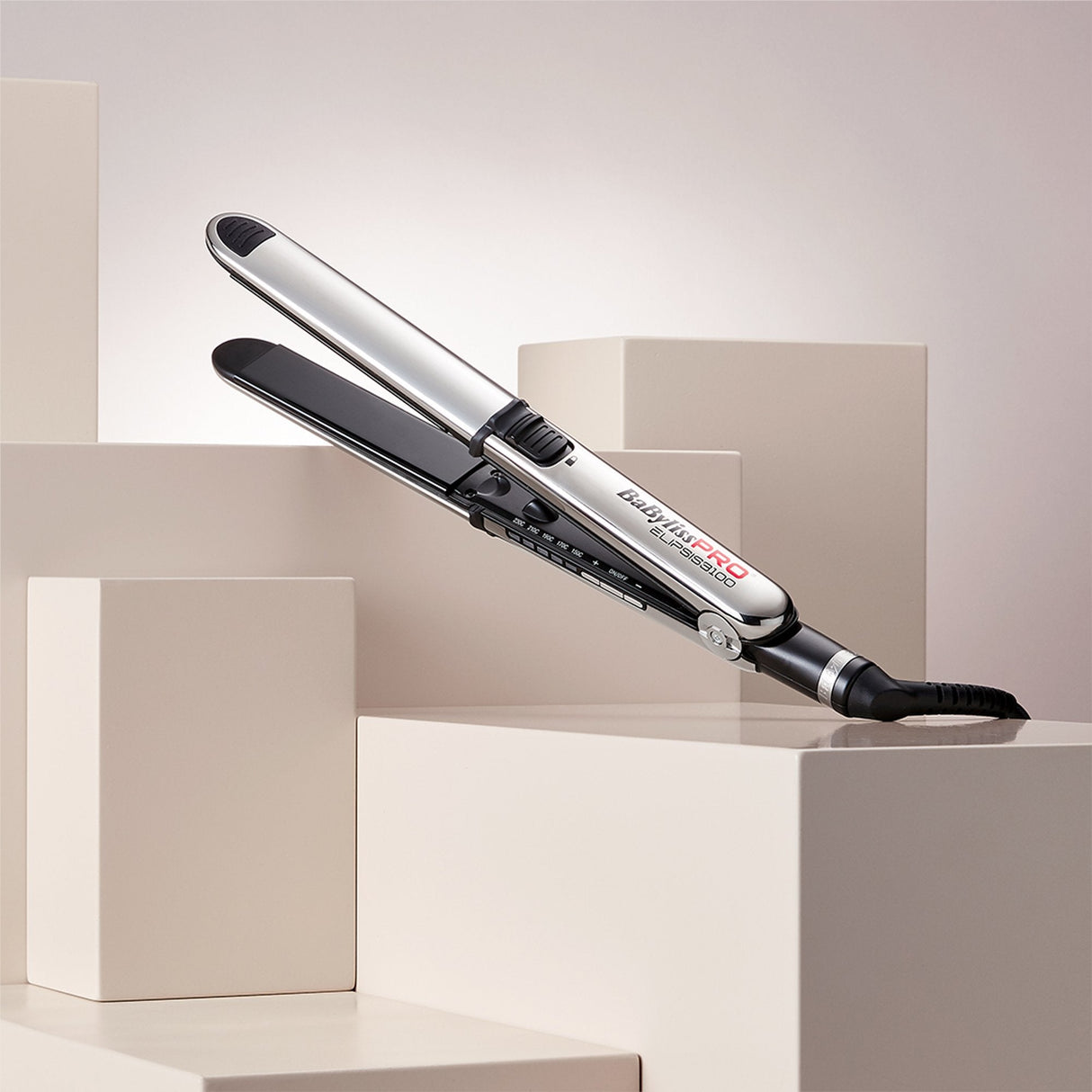 EAN 3030050121759 - BaByliss ELIPSIS3000 STYLER Plancha de pelo Caliente Negro 55 W 2,7 m imagen 4