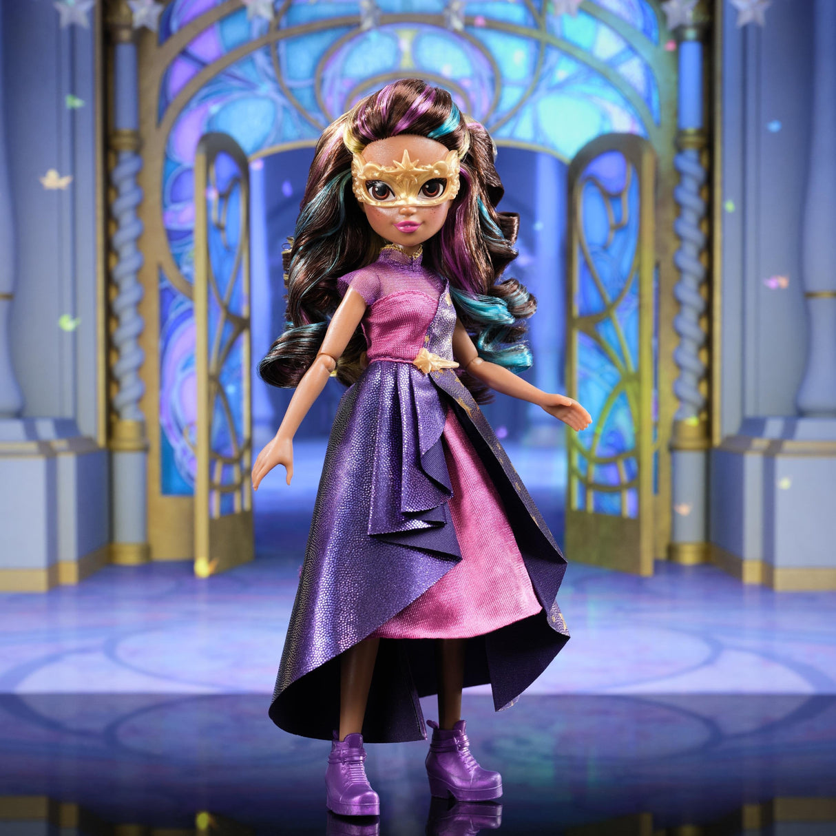 Muñeca Spin Master Unicorn Academy - Bola De Máscaras De Lujo Sophia 6069399