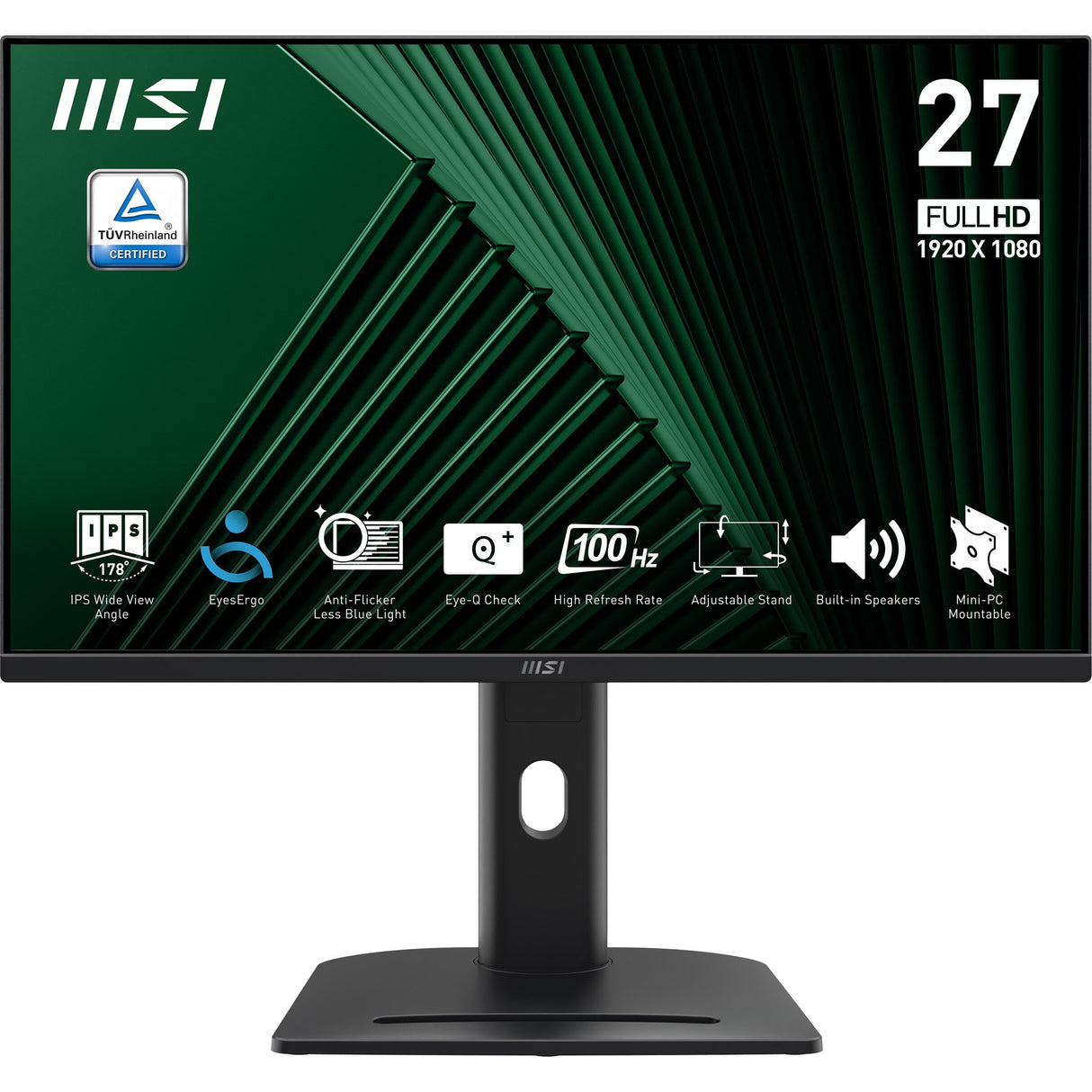 EAN 4711377220651 - MSI Pro MP275PGDE pantalla para PC 68,6 cm (27") 1920 x 1080 Pixeles Full HD LCD Negro imagen 1