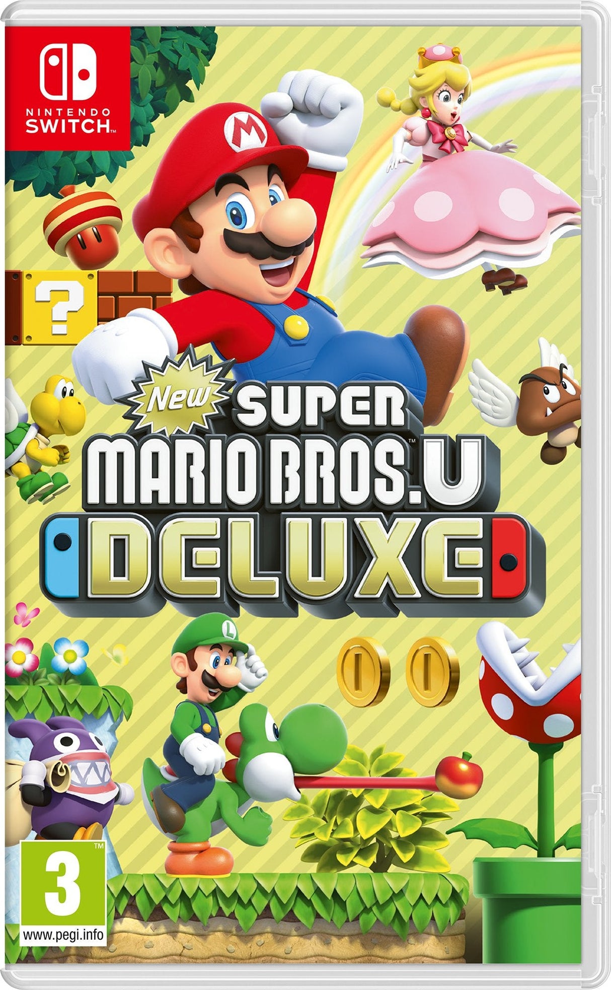 Juego Para Consola Nintendo Switch New Super Mario Bros U Deluxe