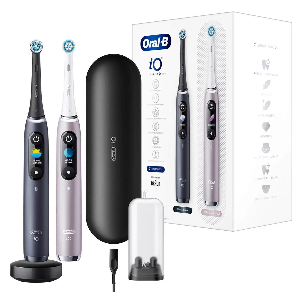 Braun Oral-B Io Serie 9, Cepillo De Dientes Eléctrico Serie Io 9 2. Manos Bk/Pk
