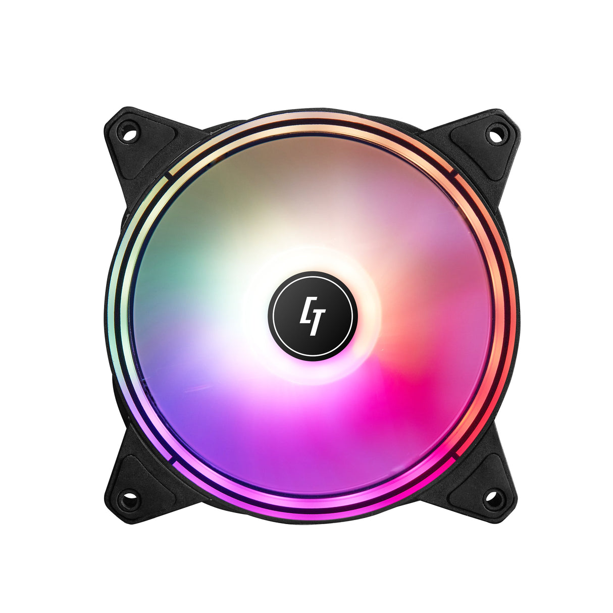 EAN 0753263077257 - Chieftec NF-1225RGB sistema de refrigeración para ordenador Carcasa del ordenador Ventilador 12 cm Negro imagen 2