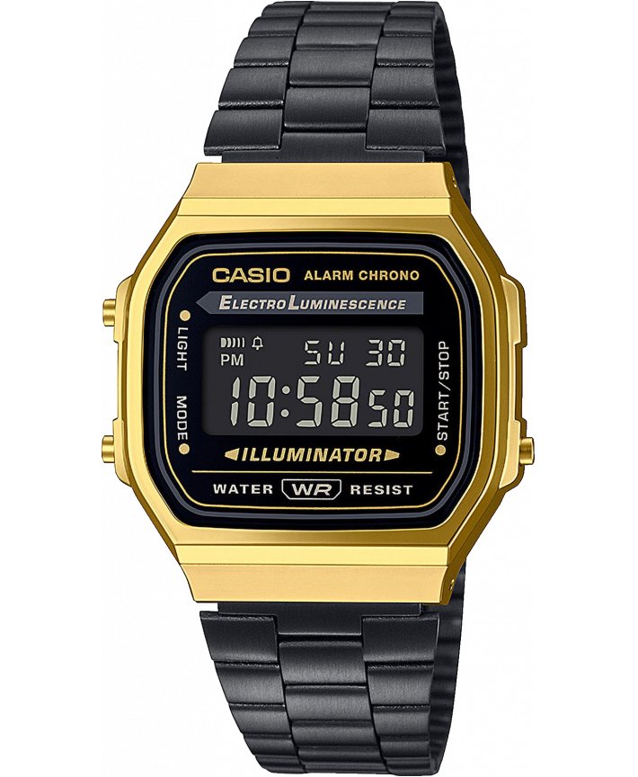 EAN 4549526127144 - Casio Vintage A168WEGB-1BEF reloj Reloj de pulsera Masculino Oro imagen 1