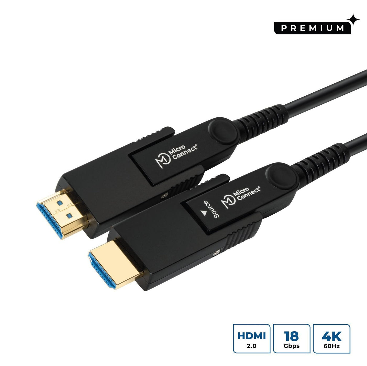 EAN 5715063803660 - Microconnect MC-HDMIDD-20V2.0DOP cable HDMI imagen 1