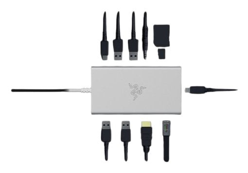 Razer Usb-C Dock - Mercury, Dockingstation Rc21-02250200-R3m1